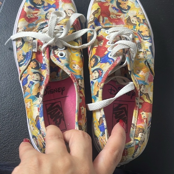 Disney princess mix vans women’s size 9 - Picture 3 of 5
